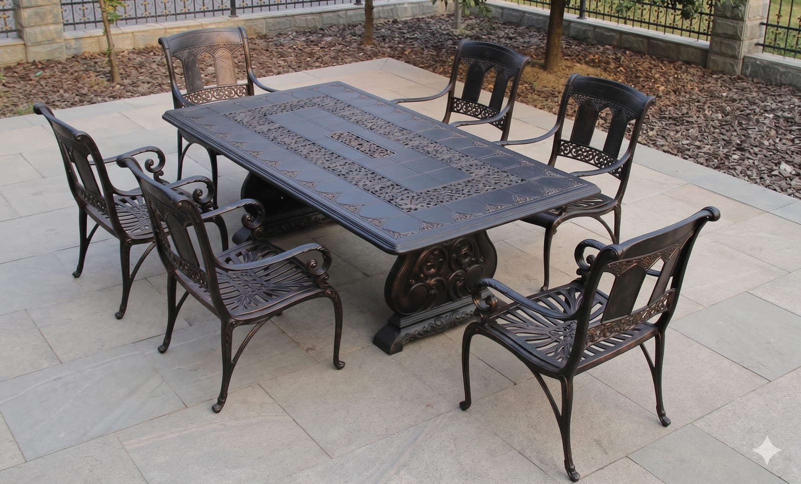 Aluminium Outdoor Furniture fabricated by N.S. Fabricators