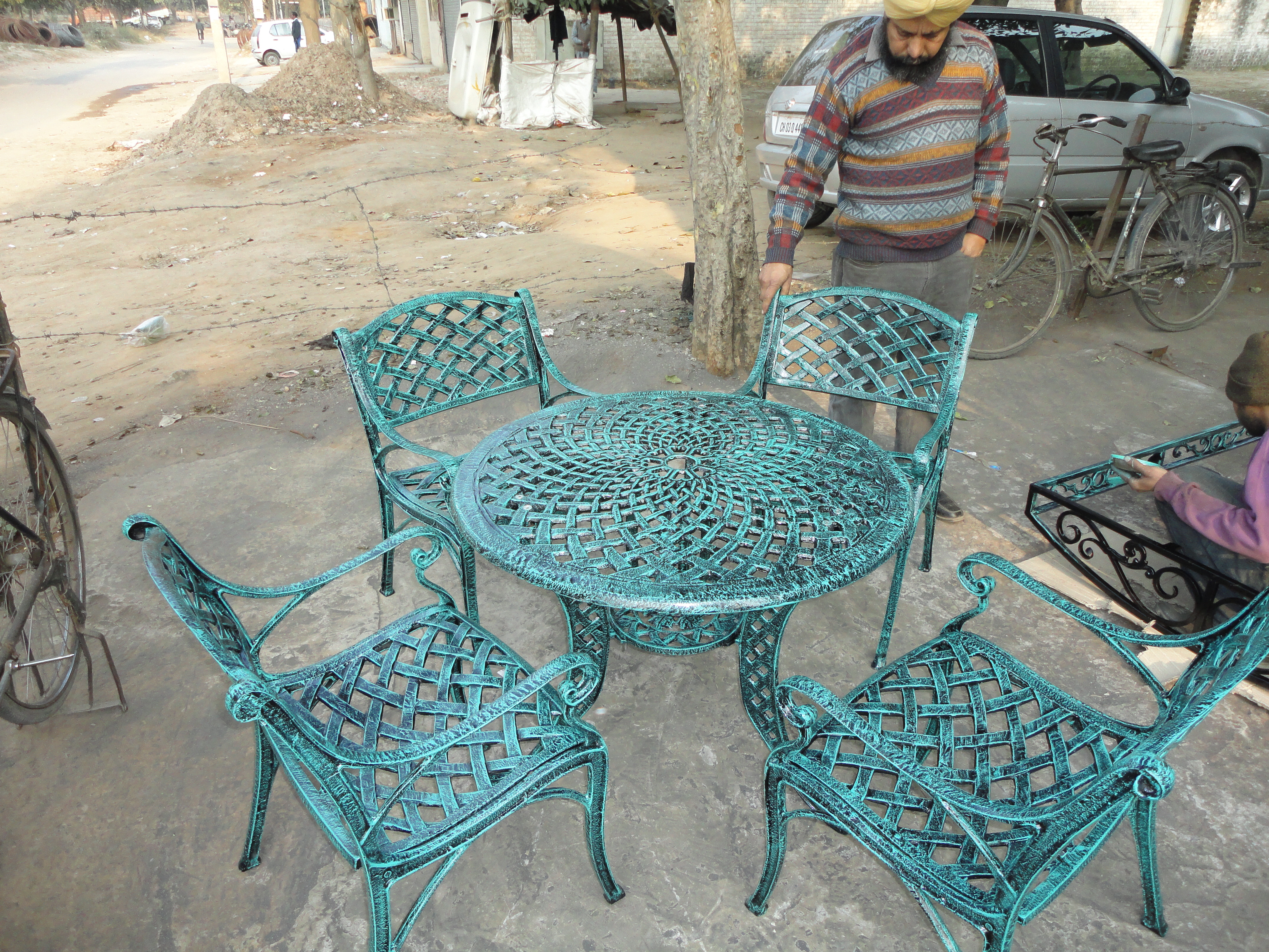 Metal Furniture fabricated by N.S. Fabricators