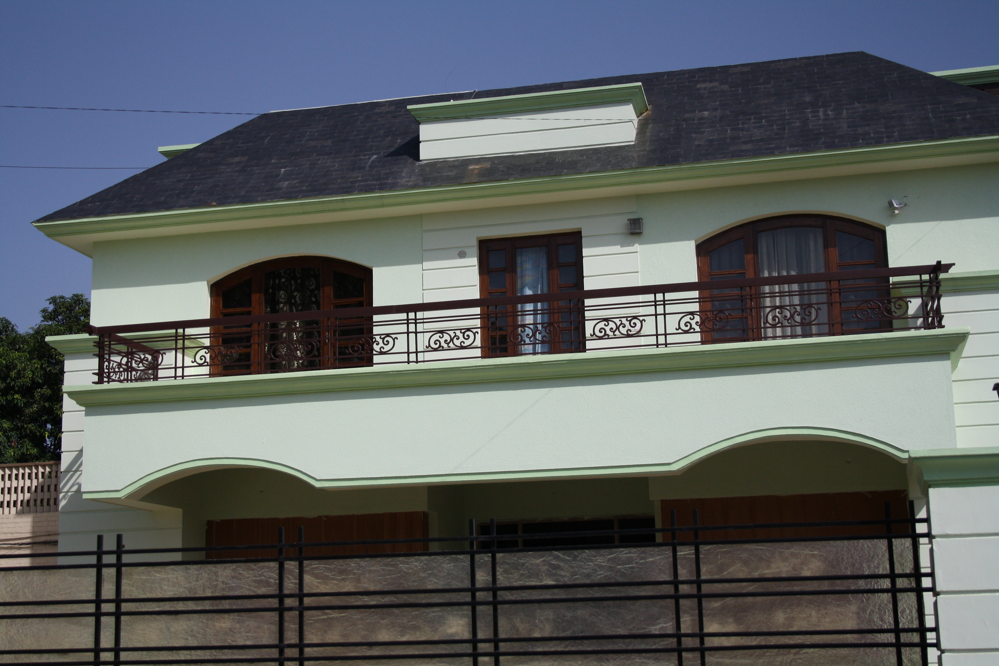 Railings fabricated by N.S. Fabricators